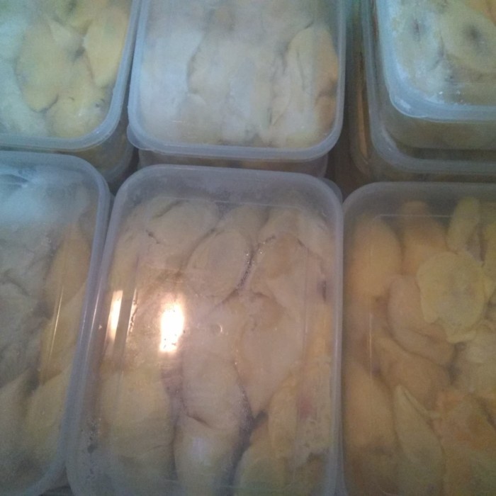 

⭐ COD ⭐ promo paket 1 box ucok + 1 daging durian medan