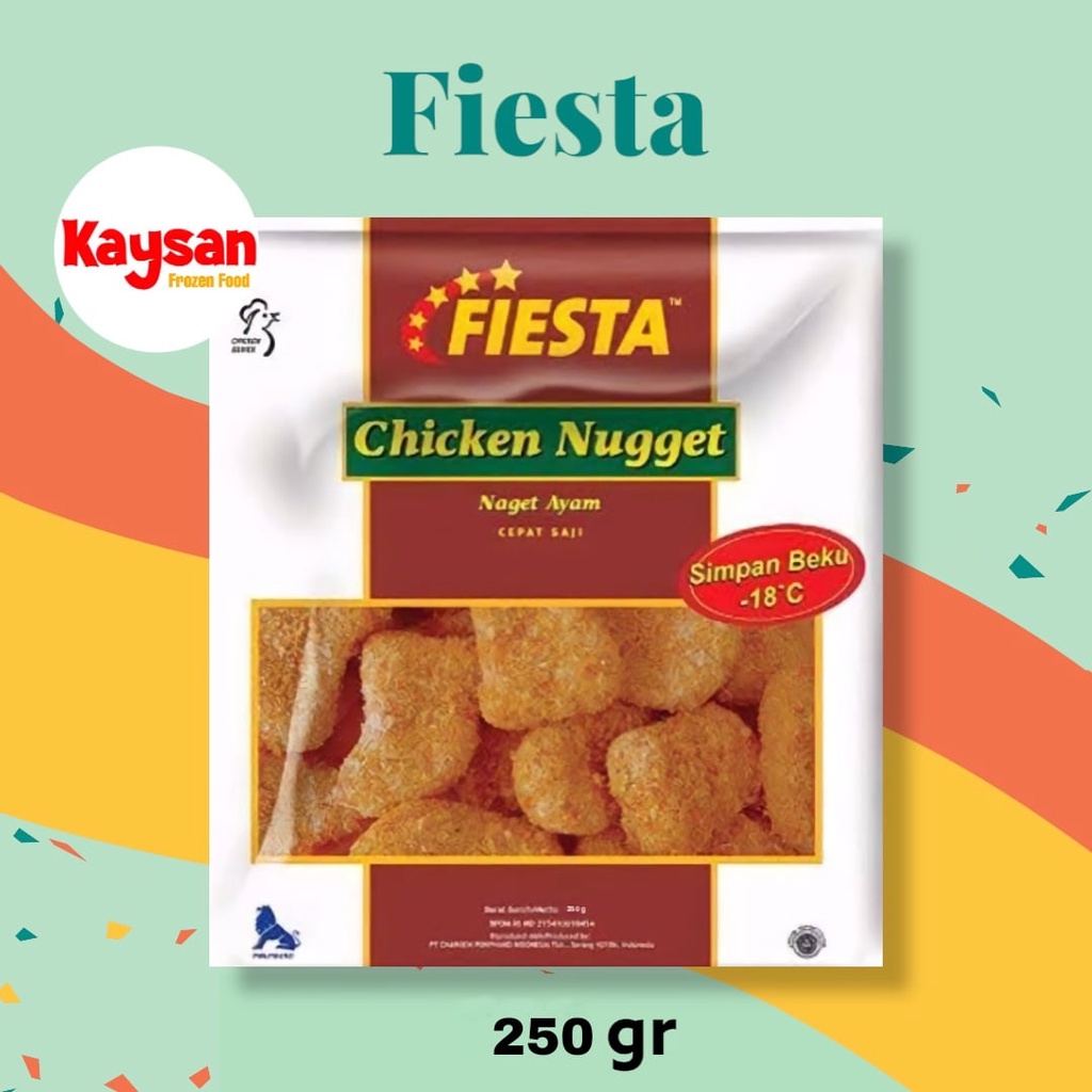

FIESTA CHICKEN NUGGET 250 GRAM