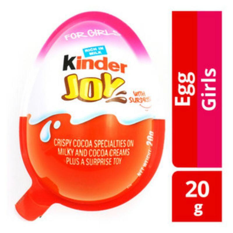 PROMO Cokelat KinderJoy 20GR / Kinder Joy 20GRAM / Chocolate