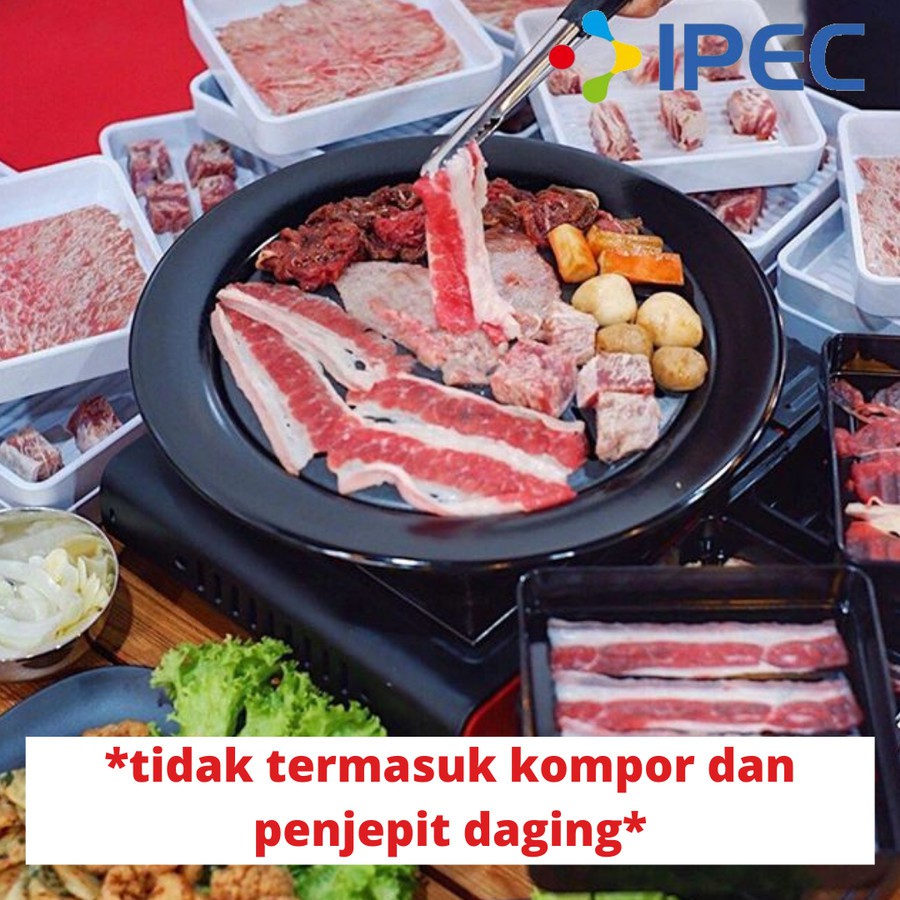 Alat panggang Bbq Bulat PANGGANGAN BULAT BBQ Alat Panggang BBQ Grill 30 CM 7132