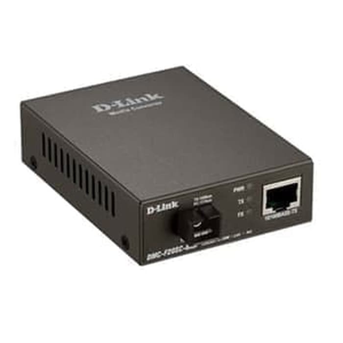 D-LINK DMC-F20SC-BXD ETHERNET TO FIBER SC SINGLEMODE MEDIA CONVERTER