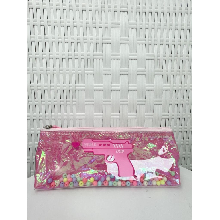 

KOTAK PENSIL PVC PISTOL UNIK LUCU PENCIL CASE GUN MURAH BERKUALITAS GROSIR COD