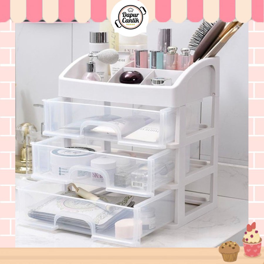 DapurCantik Rak  Kosmetik  Organizer Multifungsi  Laci 