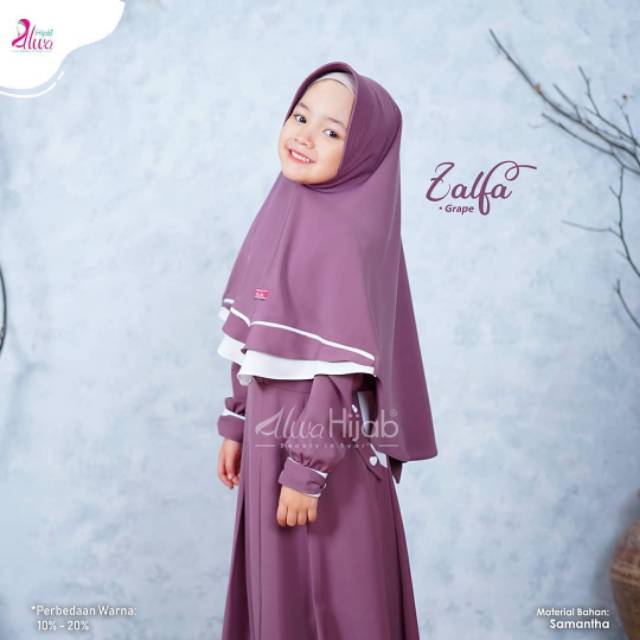 Baju Gamis Anak-Anak Zalfa Kids 6 - 9 Tahun