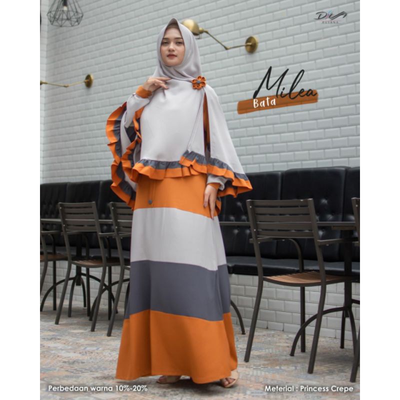 Gamis Milea Set original by Diva Busana