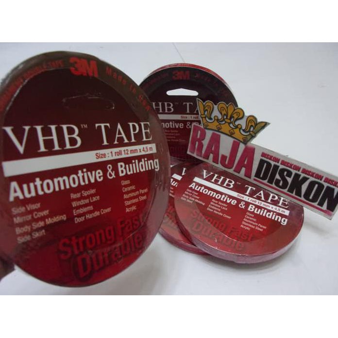 

Double Tip 3M Vhb Original Doubletape Asli