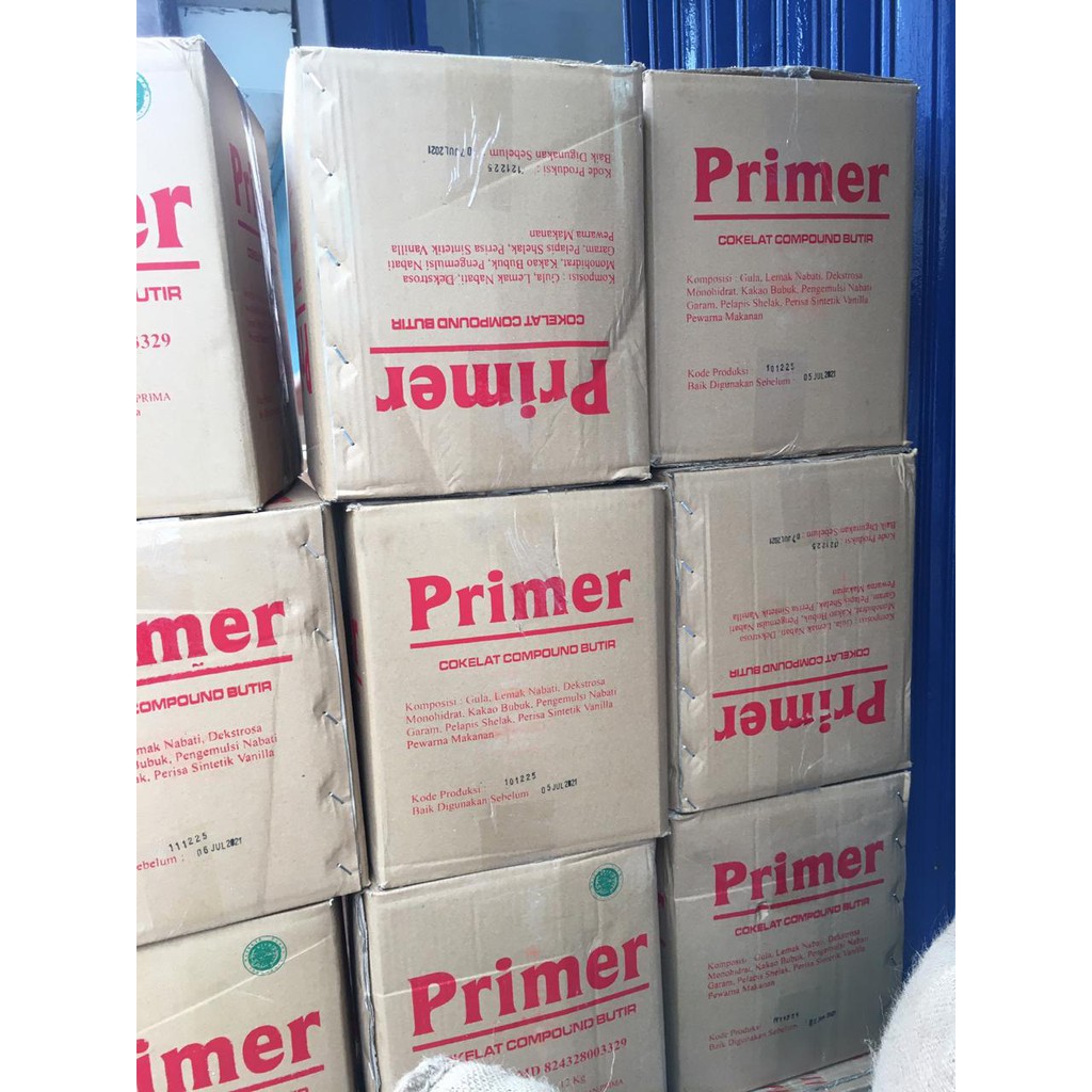 Mesis Primer 12kg Dus / Mesis Cokelat Compound Butir 12 kg dus / Mesis Primer