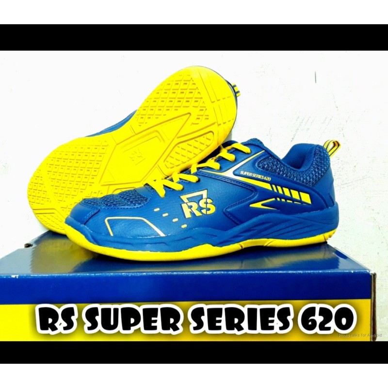 sepatu badminton rs super series 620 - rs ss 620 - rs 620 - original