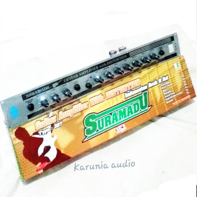 Kit Guitar Gitar Amplifier dengan Distorsion