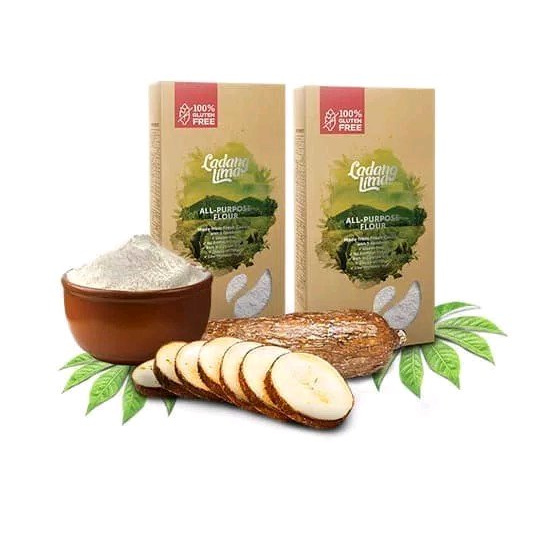 

solusi LADANG LIMA Tepung MOCAF Glutten Free serba guna 1kg - ganti terigu anda Diskon