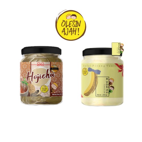 

Promo OlesinAjah Selai Kyoban 200Gr + Hojicha 200Gr