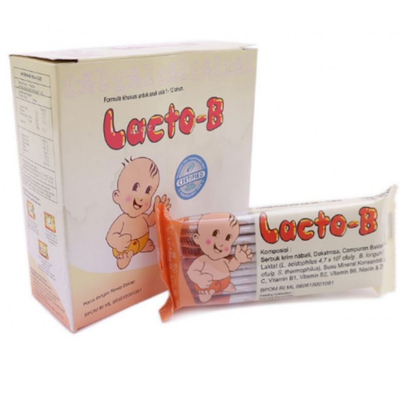 Lacto B Sachet Probiotik / Lakto / Lacto-B Obat Diare Anak