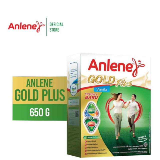 

Anlene Gold Plus Hi-Calcium Vanila 650G