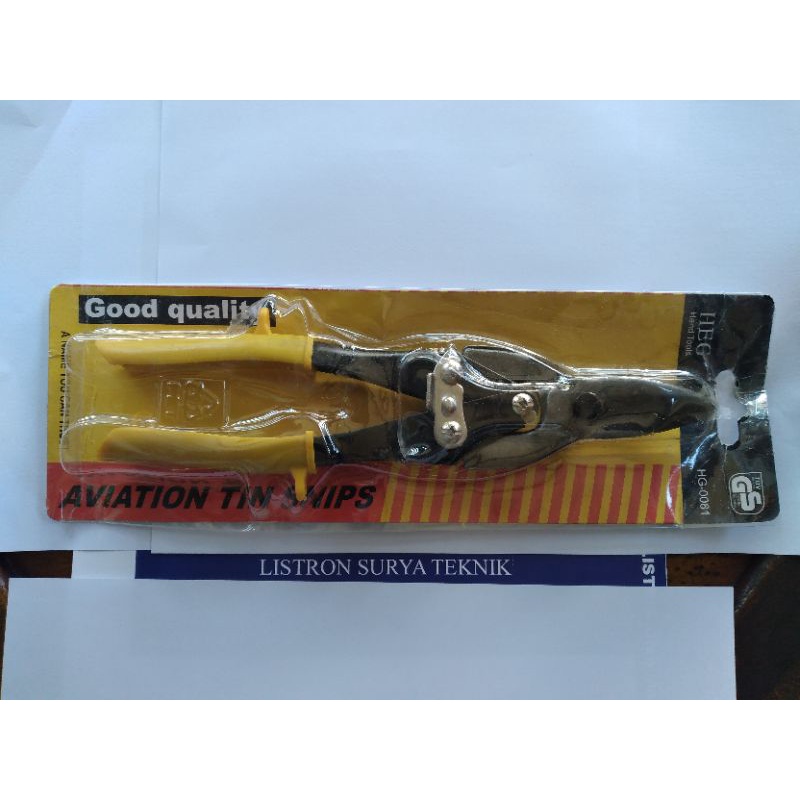 Gunting Baja Ringan-Besi Holo-Plat Seng 10 Inch