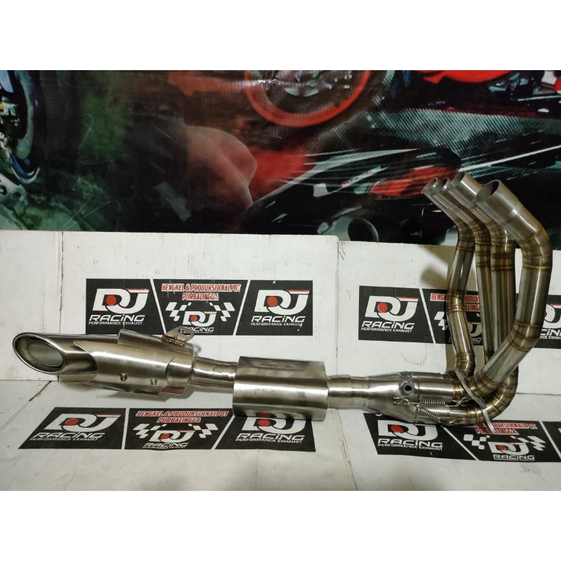 full system knalpot standar racing zx25r untuk Kawasaki zx25r