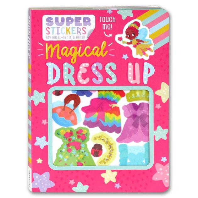 

[[COD]] Magical Dress Up Super Stickers Board Book (with reusable stickers BIG SALE Kode 50