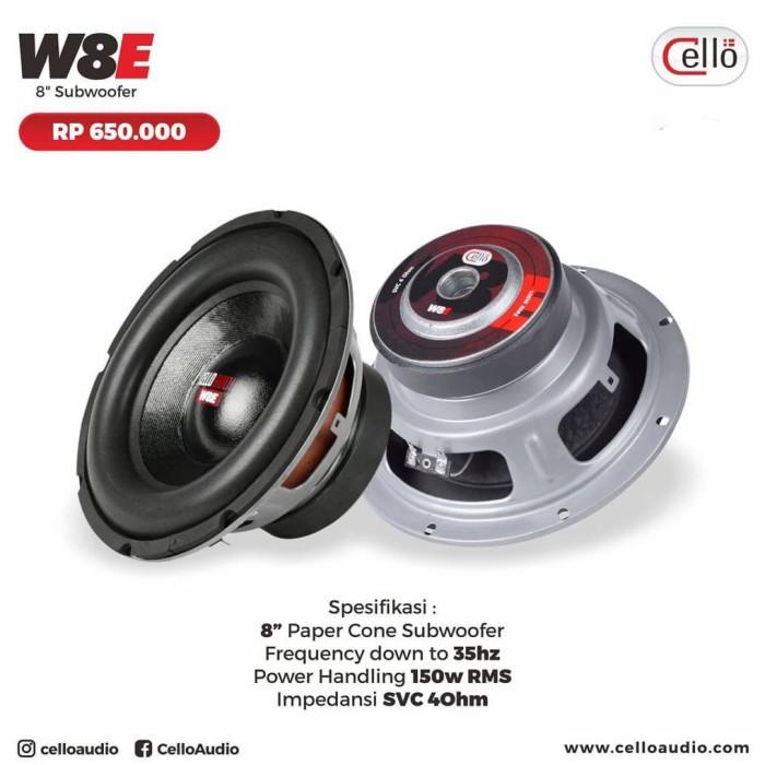 Subwoofer box oem Cello 8"W8E Toyota Raize -Daihatsu Rocky dll Kualitas Terbaik