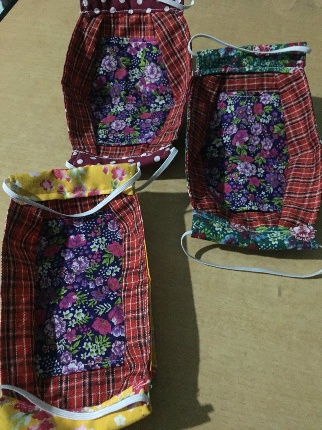 Masker 3d Murah/3ply/bisa Masuk Tissue/masker Motif Bunga