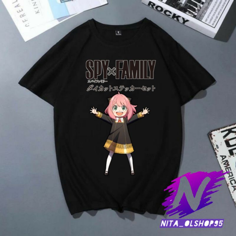 kaos anak Anya baju anime spy family