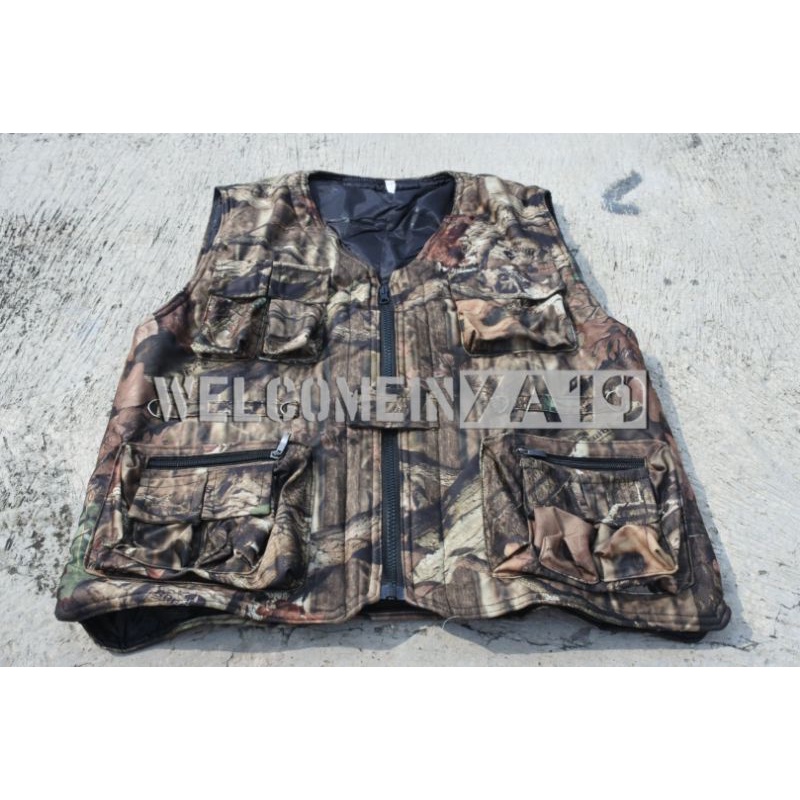 Rompi Tactical Loreng Camo Break Up Infinity / Vest Camo Break Up Infinity / Rompi Lapangan Camo Import