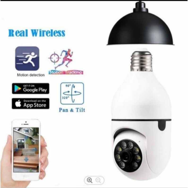 IP CAM Ptz Bohlam 360 IP Camera 8MP 360 bohlam V380 CCTV