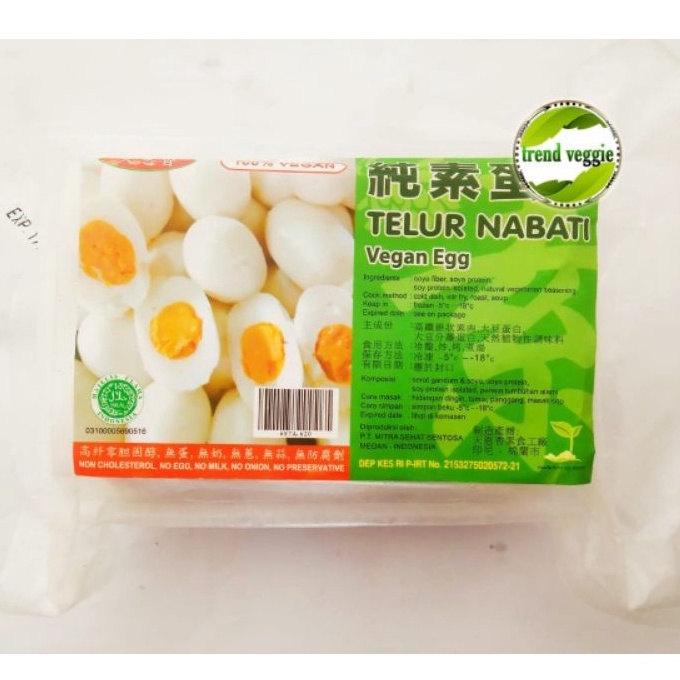 

Telur Bulat Vegan Vegetarian 6pcs 320gTian en xiang