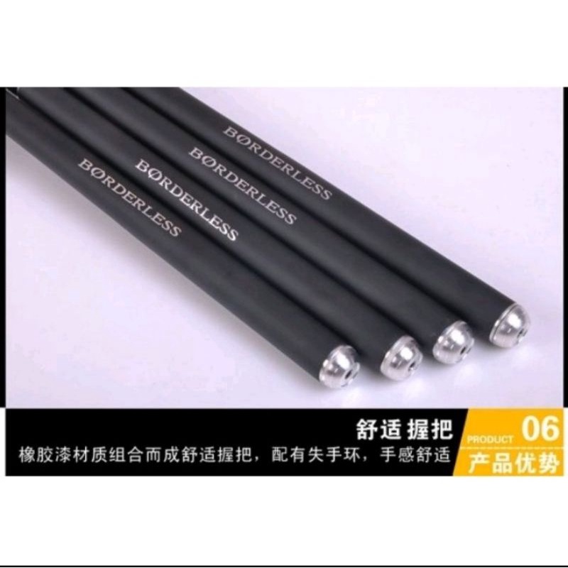 Joran Tegek Shimano Borderless Made In Jepang Ukuran 360 Cm