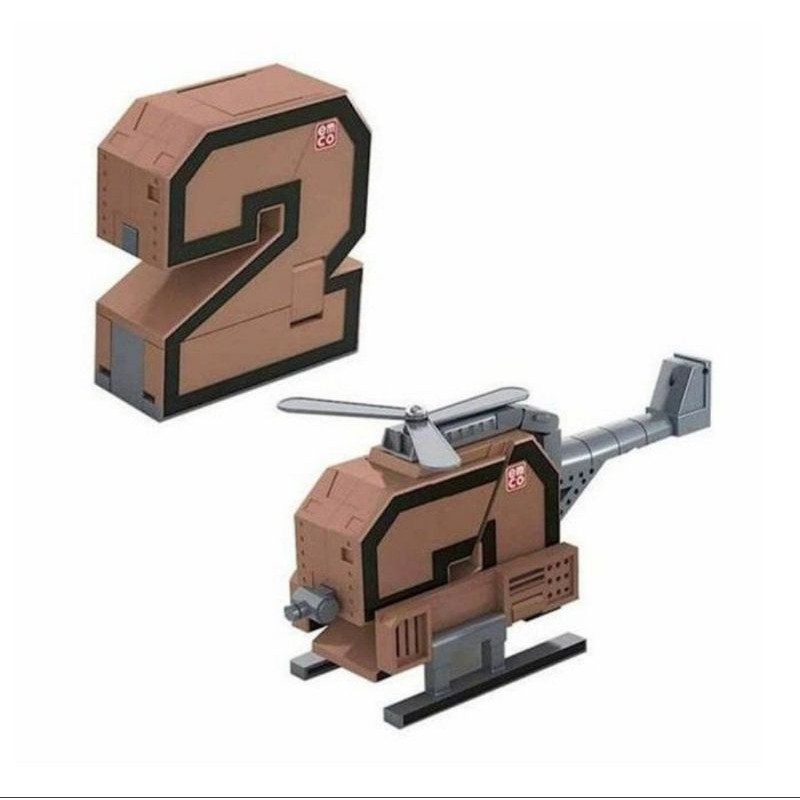 EMCO MEGA BOTZ POCKET MORPHERS - Number 2 / Angka 2