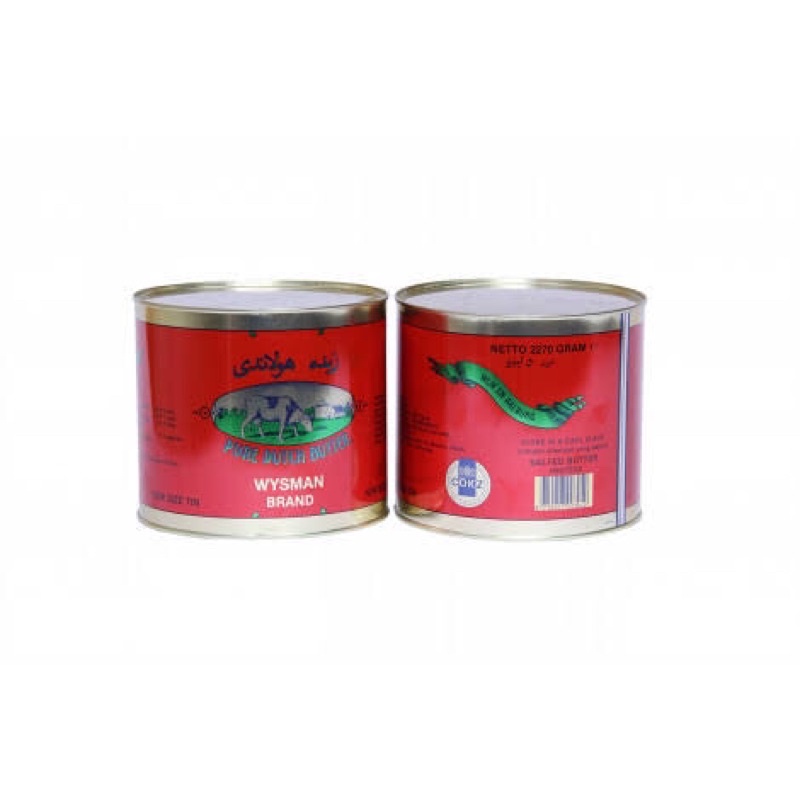 

Wysman Wijsman wisman butter / mentega 100% Original REPACK DARI KALENG 2kg