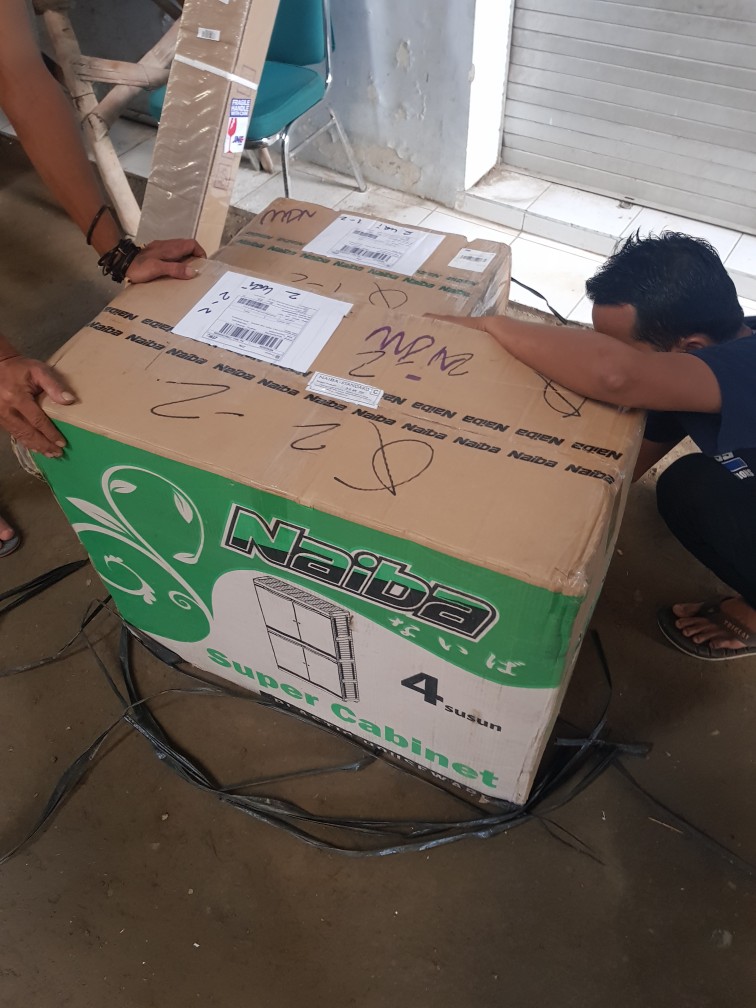 Lemari Nacase 5 Susun Naiba Motif Batik Murah