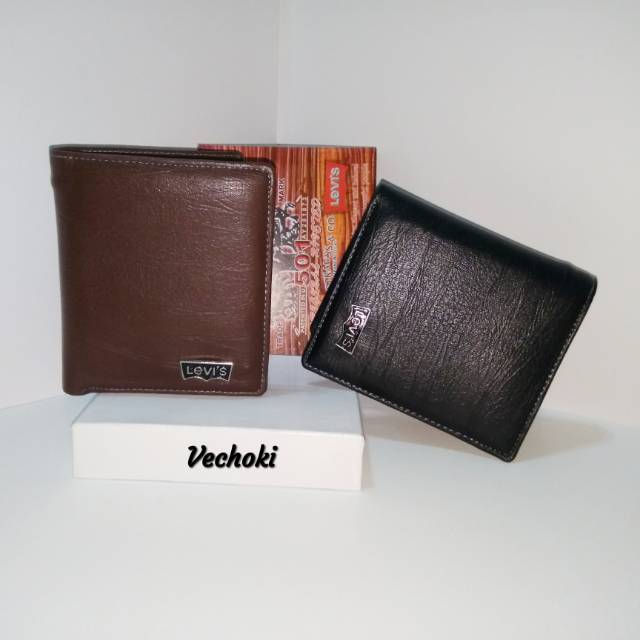 Dompet Pria Kulit Asli Levis - Dompet Kulit Levi's Murah Import
