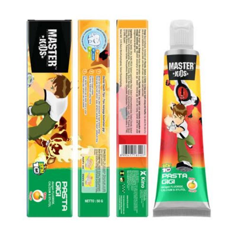 Master Kids Toothpaste Pasta Gigi Odol Anak Master Kids 50gr