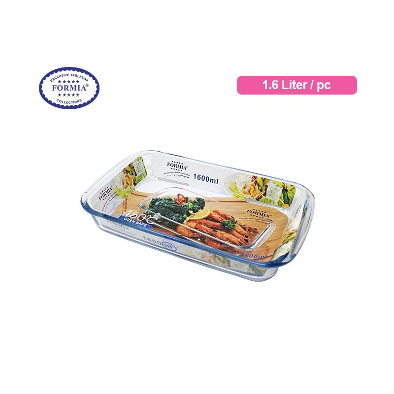 Formia loyang kaca bake  serve FR876316 Formia Loyang Kaca 1.6L