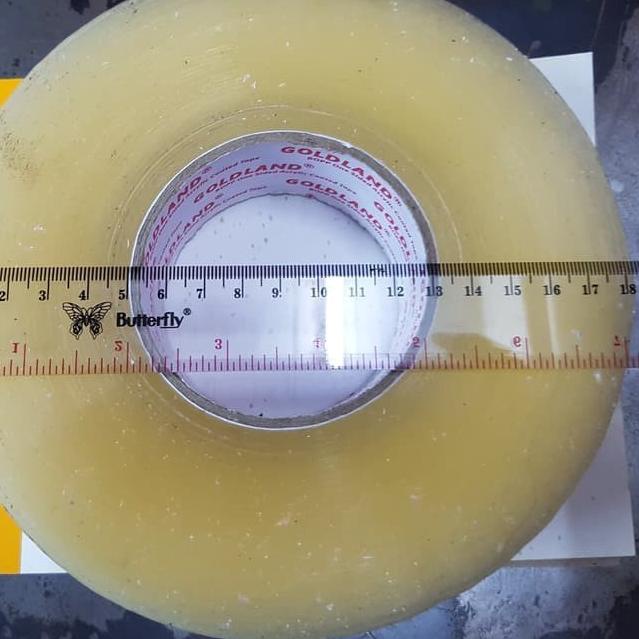 

L Plakban jumbo Lakban 500 yard FULL / Lakban Jumbo 2 inch ✔