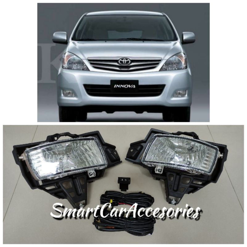 Lampu Kabut Bumper Bemper Foglamp Fog Lamp Toyota Innova Inova New 2009 2010 2011