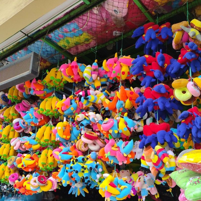 Boneka capit gantungan kunci  boneka mini  boneka murah