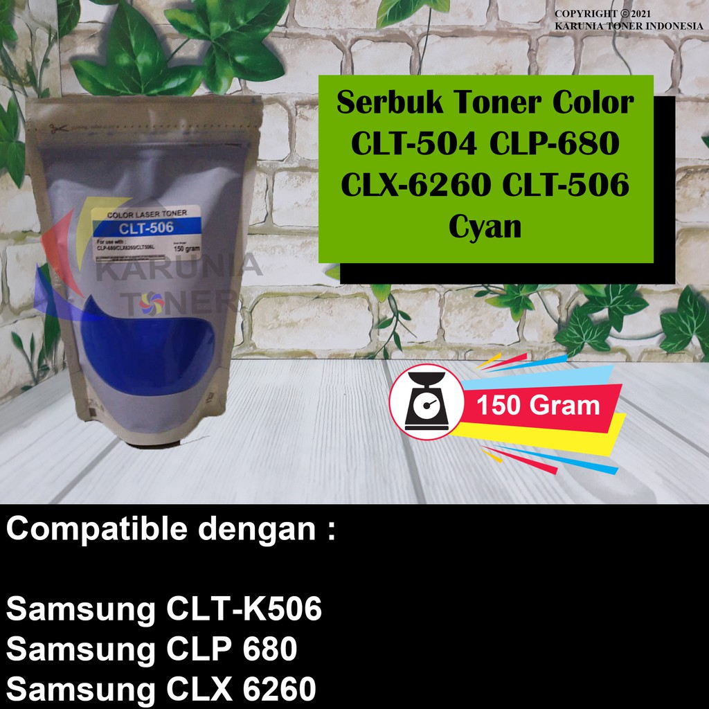 Serbuk Toner Samsung Printer Color CLT BK506L CLT506L CLT-506L CLP680 CLT 506 CLT506 CLP680 CLX6260