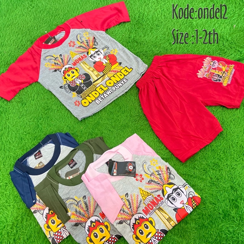 SETELAN ANAK 100rb dapat 5 setel bebas pilih model dan size