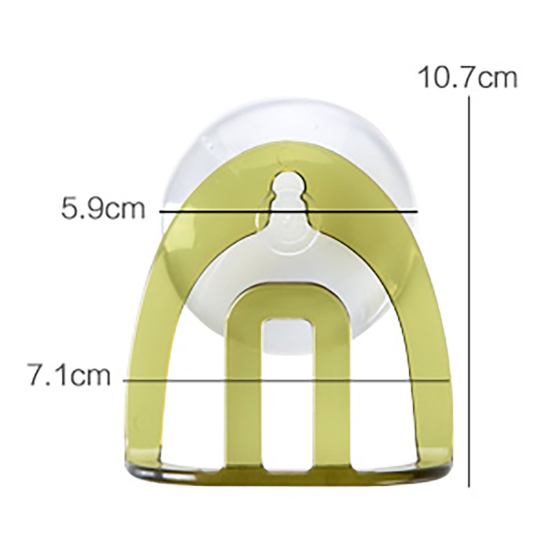 Home Suction Cup Wall Hanging Sponge Drain Holder / Bathroom Kitchen Sink Soap Storage Rack