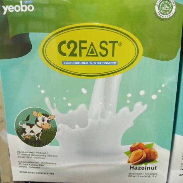 

Susu Skim C2Fast Colostrum isi 15 sachet