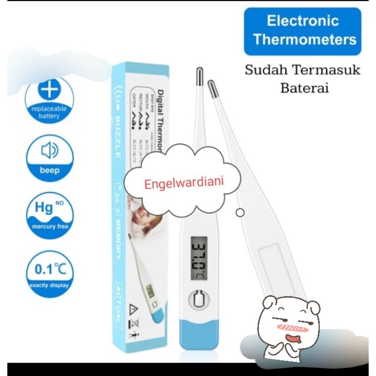 termometer digital untuk anak bayi / alat ukur suhu anak