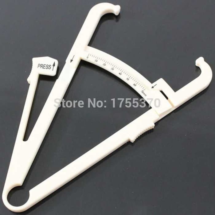 Body Fat Caliper Tester Fitness Analyzer Measure Charts -AK21