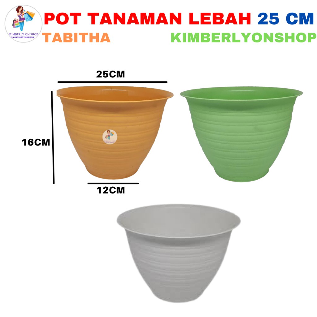 pot bunga lebah 25