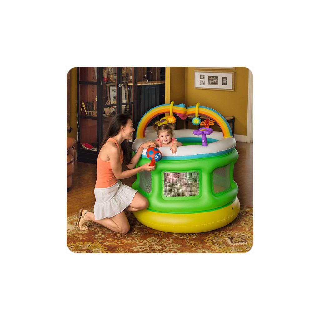 BESTWAY #52221 RAINBOW GO GROW PLAY CENTER TEMPAT BERMAIN BALITA AMAN