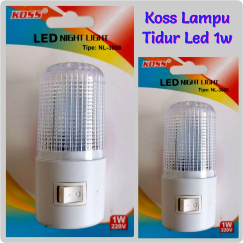 Koss Lampu Tidur Kapsul Pertomax Bulat