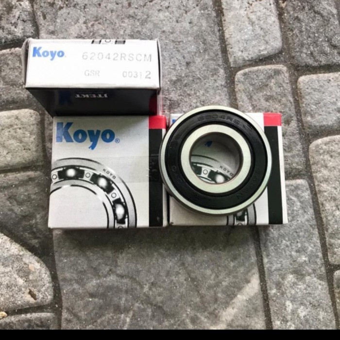 bearing 6204 2rs / tutup karet koyo jpn
