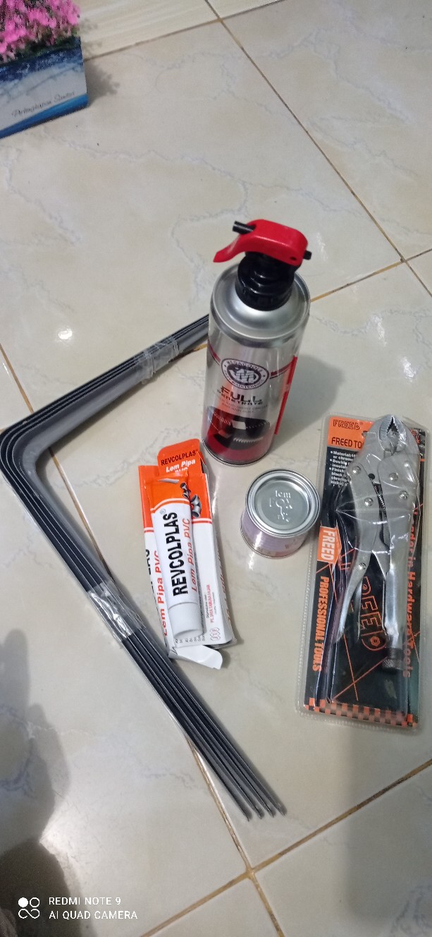Tang Buaya Gagang Karet 10 Freed Locking Plier Heavy Duty