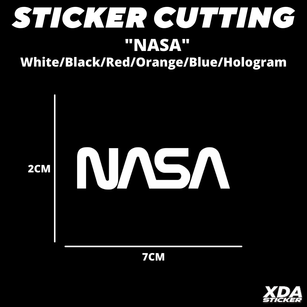 

STIKER/STICKER CUTTING NASA