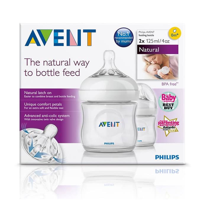 AVENT NATURAL isi 2 125ML / 125 ML