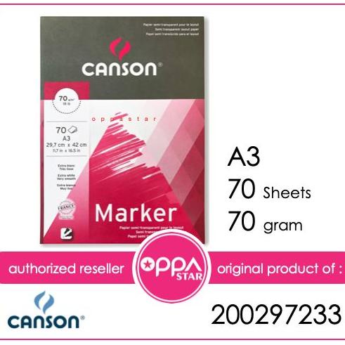 

Canson Marker Layout pad A3 200297233 - Kertas Gambar Sktesa READY STOK
